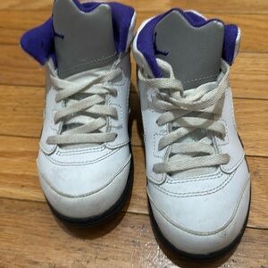 Nike Jordans Nike Air Jordan 5 Retro TD Concord Purple White 440890-141